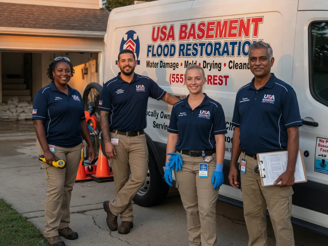 Basement Flood Cleanup company in Woodville, MS